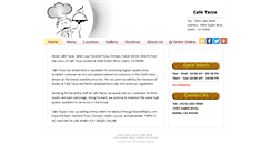 Desktop Screenshot of cafetazzadublin.com